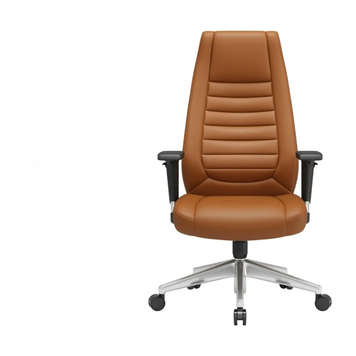 Adjustable Metal Ergonomic Leather Executive Office Chair Image - 28