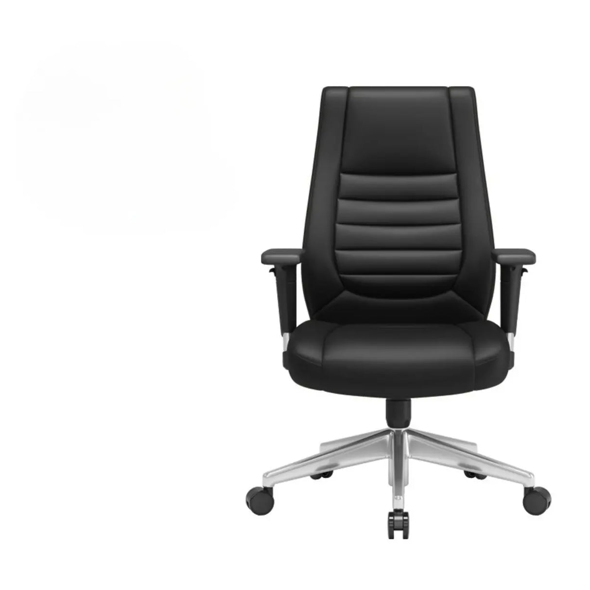 Adjustable Metal Ergonomic Leather Executive Office Chair Image - 5