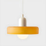Adjustable Mini Glass Geometric Cord Pendant Light Image - 17