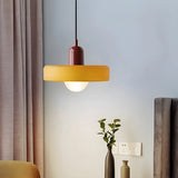 Adjustable Mini Glass Geometric Cord Pendant Light Image - 6