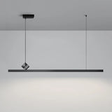 Adjustable Minimalist Linear Island Pendant Light Image - 6