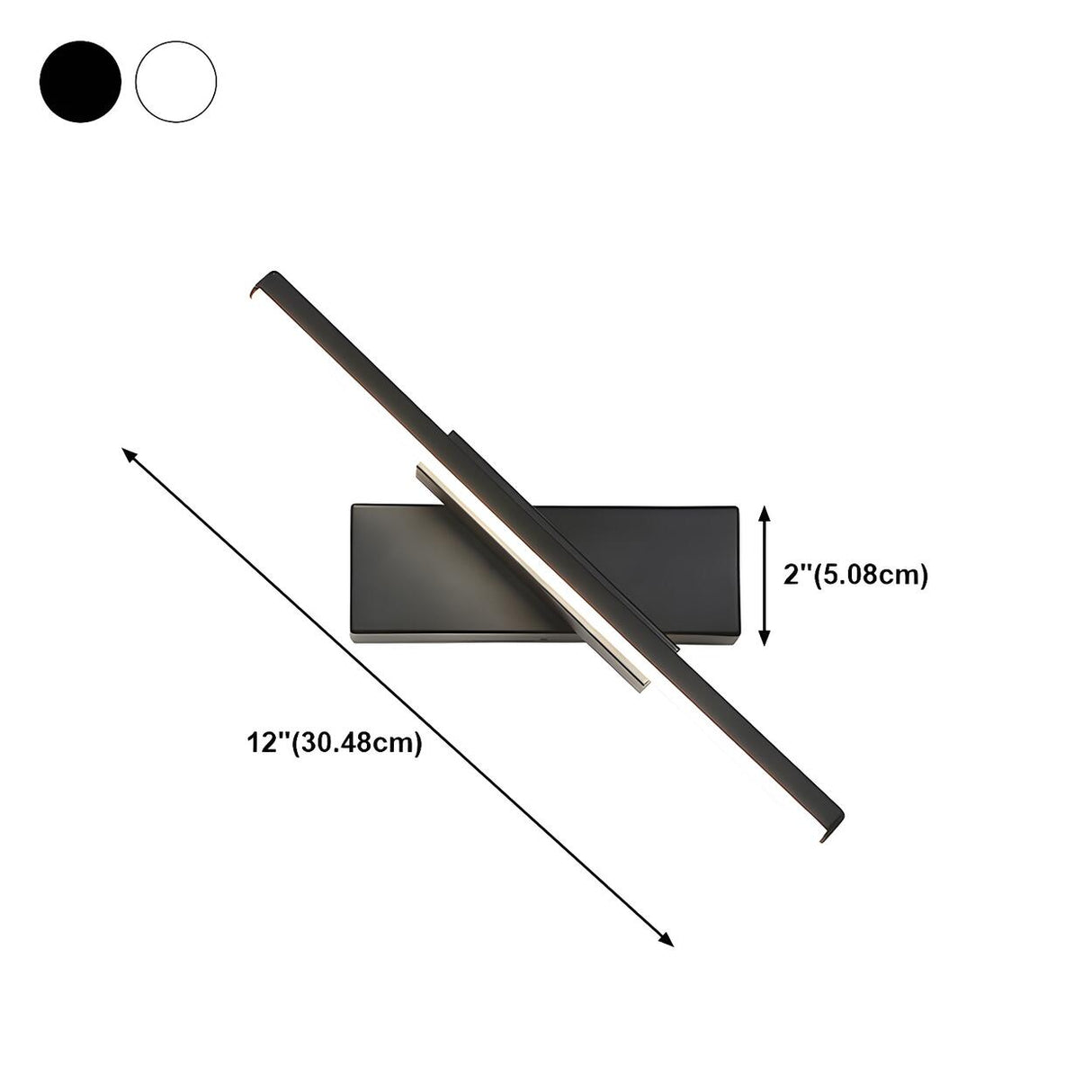 Adjustable Modern LED Wall Sconce Light Fixture 
