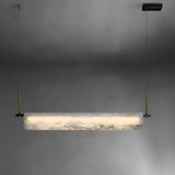 Adjustable Modern Rectangular Island Pendant Light Image - 2