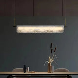 Adjustable Modern Rectangular Island Pendant Light Image - 4