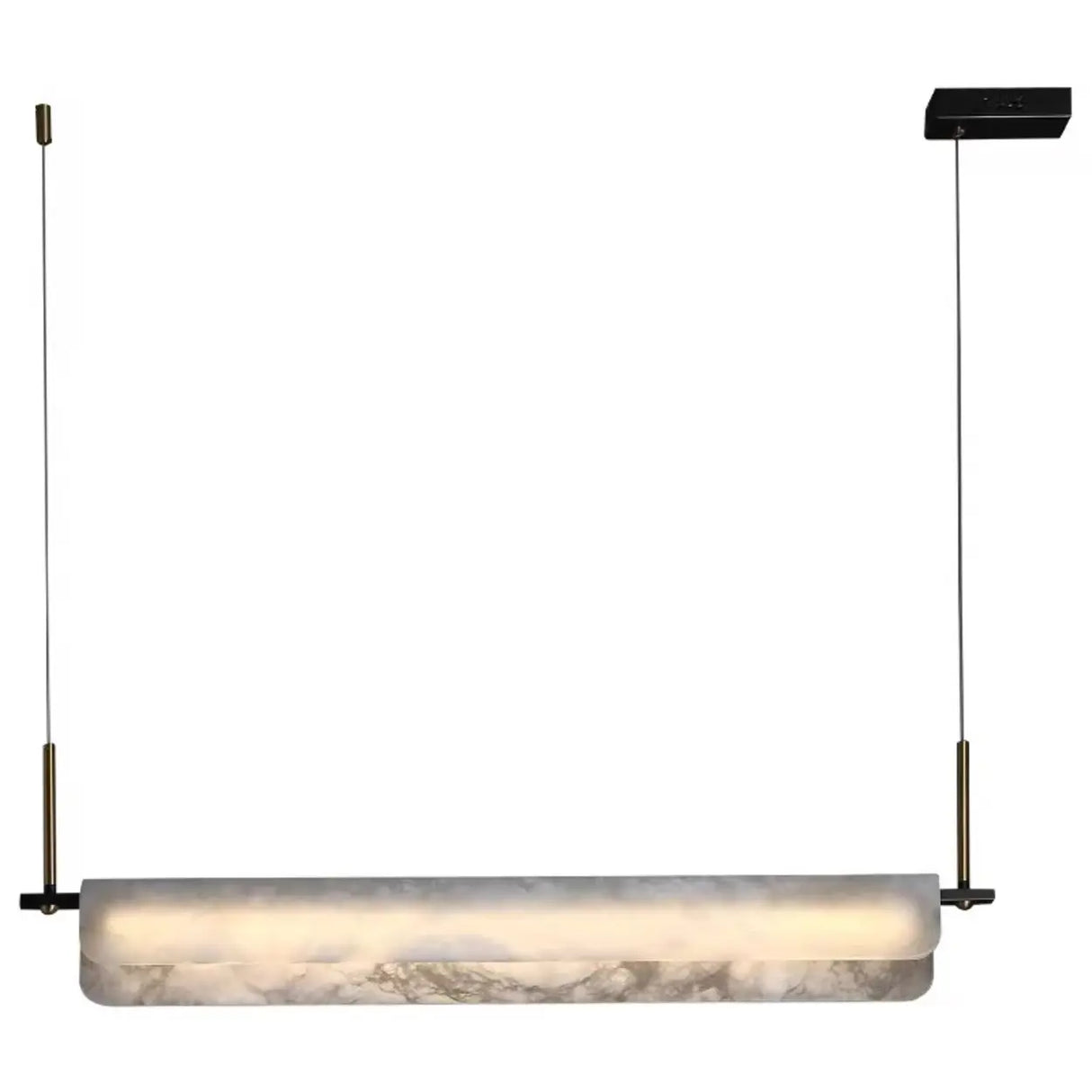 Adjustable Modern Rectangular Island Pendant Light Image - 6