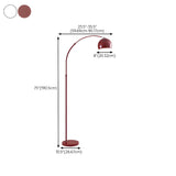 Adjustable Multiple Colors Dome and Arch Floor Lamp #size