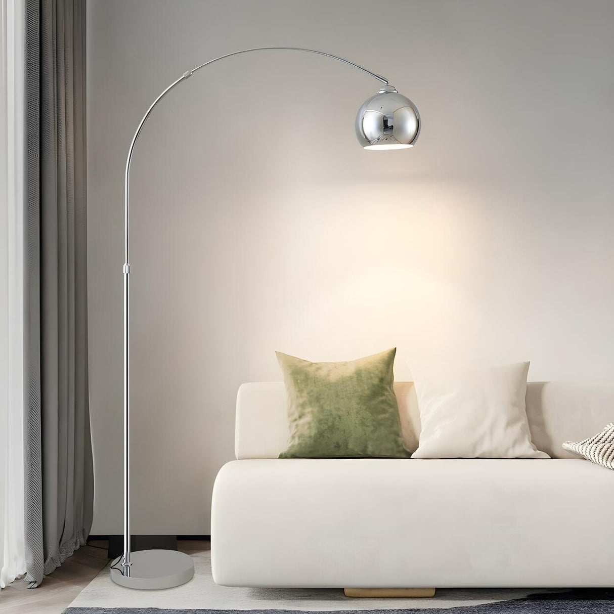 Adjustable Multiple Colors Dome and Arch Floor Lamp Image - 5