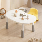 Adjustable Novelty Wood Top Toddler Table Chair Set Image - 1
