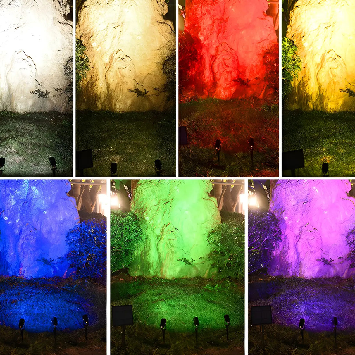 Adjustable Outdoor Ground Light Set Landscape Lighting Image - 2