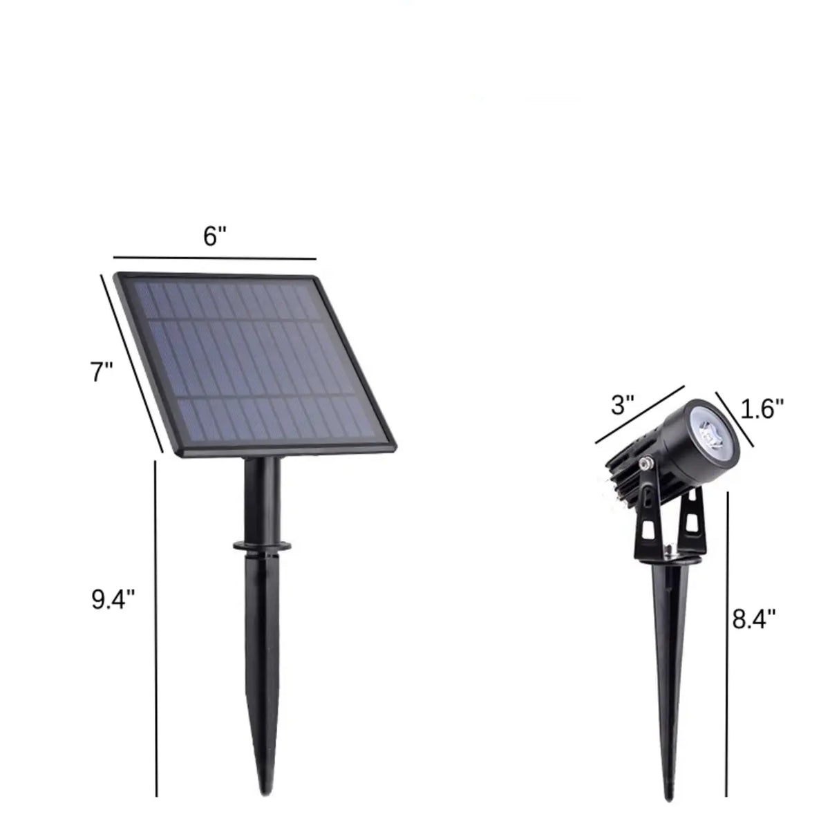 Adjustable Outdoor Ground Light Set Landscape Lighting 