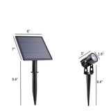 Adjustable Outdoor Ground Light Set Landscape Lighting #size