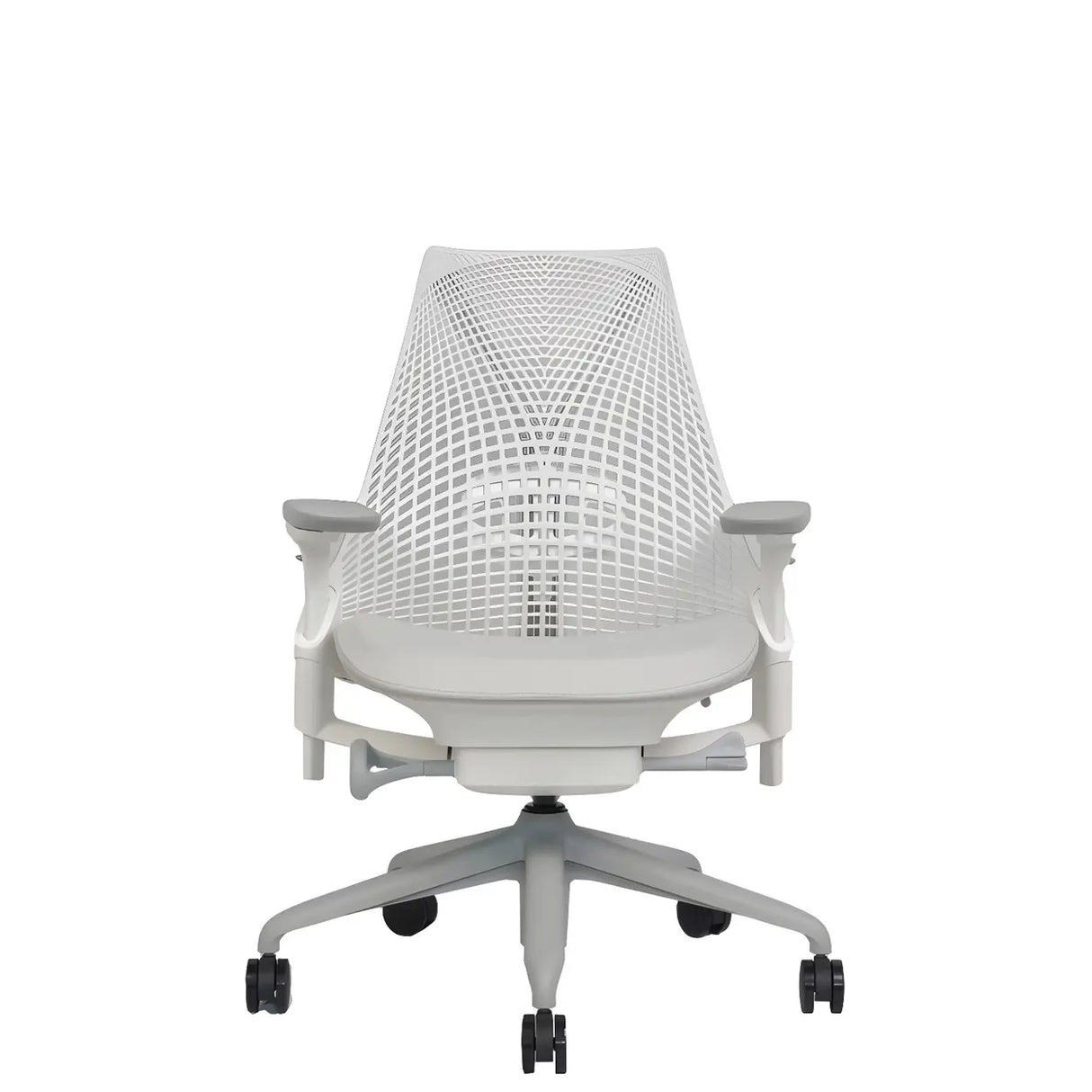 Adjustable Red Seat Ergonomic Swivel Mesh Office Chair Image - 10