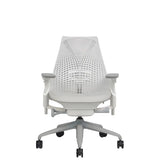 Adjustable Red Seat Ergonomic Swivel Mesh Office Chair Image - 10