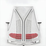 Adjustable Red Seat Ergonomic Swivel Mesh Office Chair Image - 11