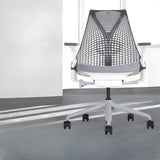 Adjustable Red Seat Ergonomic Swivel Mesh Office Chair Image - 8