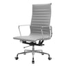 Adjustable Seat Height Ergonomic Faux Leather Office Chair Image - 3