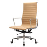 Adjustable Seat Height Ergonomic Faux Leather Office Chair Image - 5