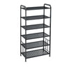 Adjustable Shelves Metal Hallway Gold Multi-tier Shoe Rack Image - 19