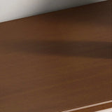 Adjustable Shelves Wood Hallway Natural Large Shoe Rack Image - 10