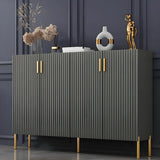 Adjustable Shelves Wood White Large Closed Back Shoe Cabinet Image - 15