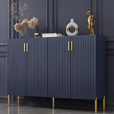 Adjustable Shelves Wood White Large Closed Back Shoe Cabinet Image - 19