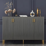 Adjustable Shelves Wood White Large Closed Back Shoe Cabinet Image - 25