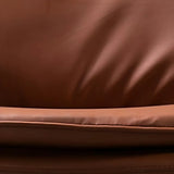 Adjustable Steel Frame Leather Office Chair with Arms Image - 12