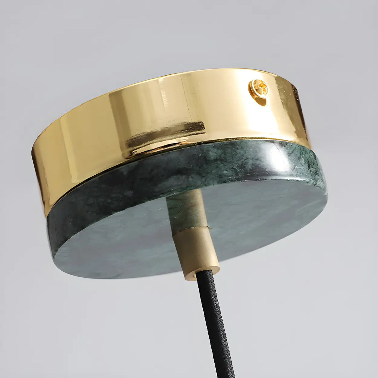 Adjustable Stone Geometric LED Pendant Light Warm Light Image - 14