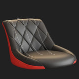 Adjustable Swivel Bar Stool with Padded Seat Image - 20