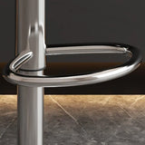 Adjustable Swivel Bar Stool with Padded Seat Image - 23