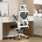Adjustable Tilt Mechanism Swivel High-Back Office Chair Image - 1