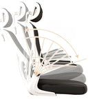 Adjustable Tilt Mechanism Swivel High-Back Office Chair Image - 10
