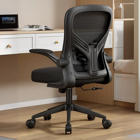 Adjustable Tilt Mechanism Swivel High-Back Office Chair Image - 2