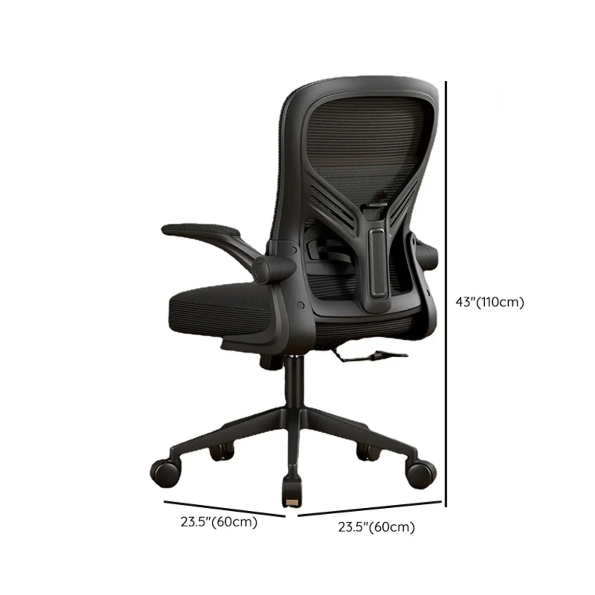 Adjustable Tilt Mechanism Swivel High-Back Office Chair Image - 20