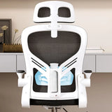 Adjustable Tilt Mechanism Swivel High-Back Office Chair Image - 9