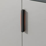 Adjustable Wood Hallway Gray Large Shoe Storage Unit Image - 11