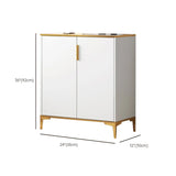 Adjustable Wood Hallway Gray Large Shoe Storage Unit Image - 23