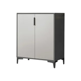 Adjustable Wood Hallway Gray Large Shoe Storage Unit Image - 9