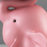Adorable Elephant Resin Open Storage Kids Nightstand Image - 5