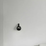 Aluminum Globe Base Cylinder Bedroom Reading Wall Light Image - 5
