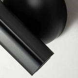 Aluminum Globe Base Cylinder Bedroom Reading Wall Light Image - 9