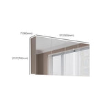 Aluminum Rectangle Frameless Mirrored Medicine Cabinet Image - 17