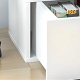 Animal Shape Tip Resistant Wood Storage Kids Nightstand Image - 10