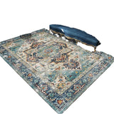 Anti-Slip Backing Bohemian Rectangular Area Rug Image - 5