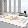 Anti-Slip Backing Modern Abstract Pattern Area Rug Image - 5