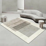 Anti-Slip Backing Modern Abstract Pattern Area Rug Image - 9