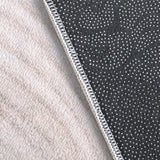 Anti-Slip Minimalist Geometric Cotton Blend Area Rug Image - 9