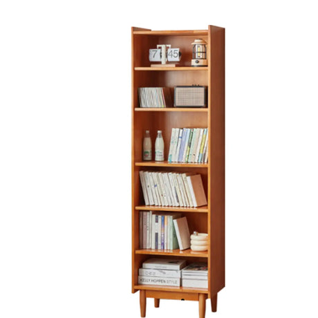 Antique Glass Doors Wooden Double Storage Bookcase Image - 2