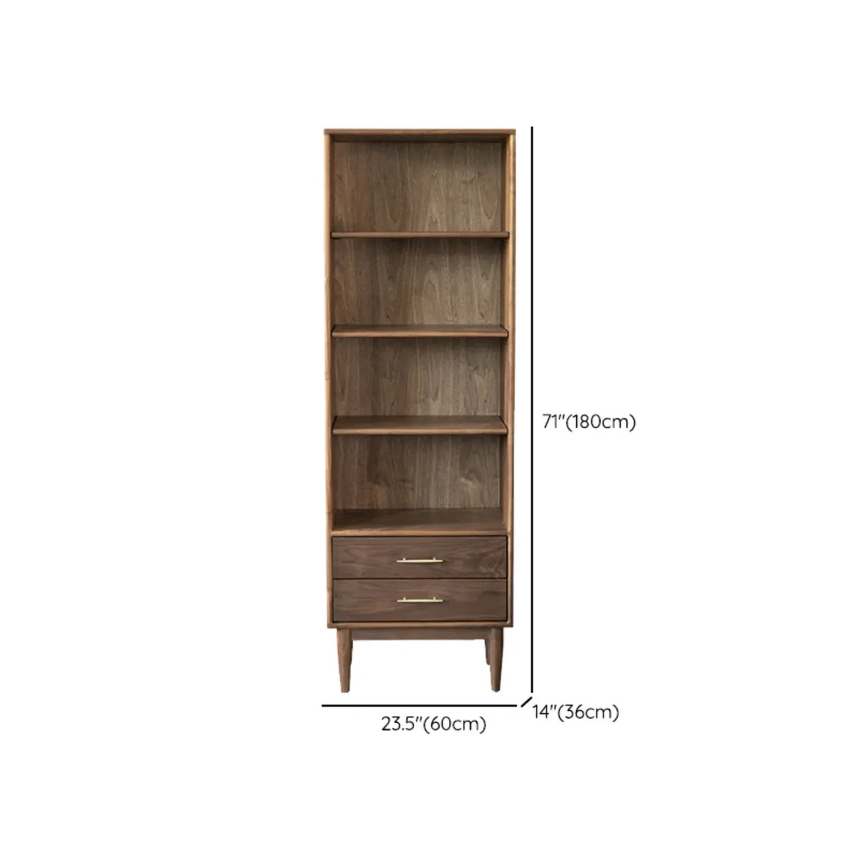 Antique Oval Glass Door Closed Wood Organizer Bookcase Image - 13