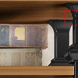 Antique Vertical Open-Frame Etagere Display Bookshelf Image - 10